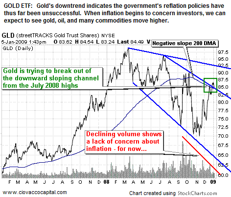 2009 Investing Deflation Inflation Outlook Strategy