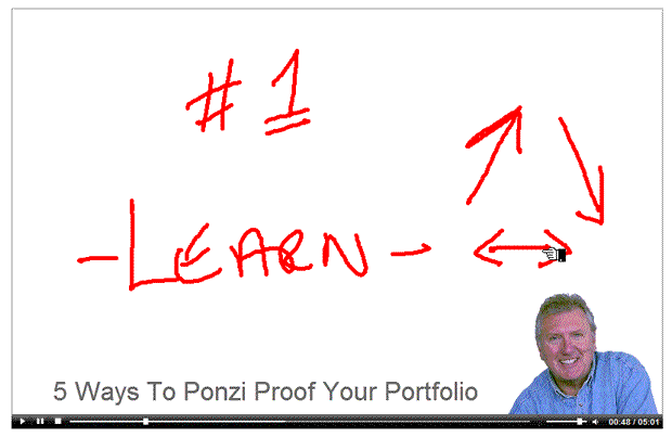 Ponzi Proof Your Portfolio Online Video