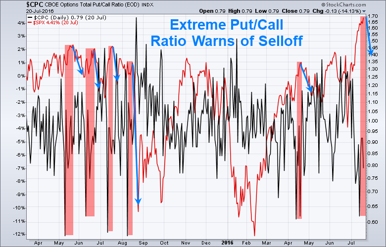 What is the put-call ratio in the stock market?