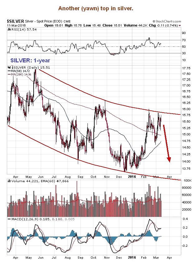 Silver 1-Year Chart