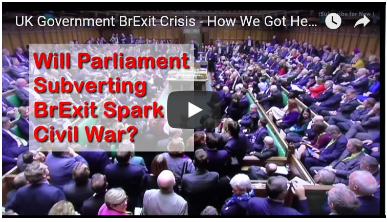 How Theresa May Pushed Britain Towards BrExit Civil War