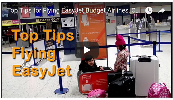 Top Tips for Flying EasyJet Budget Airlines, Cabin Bags Check Rules...