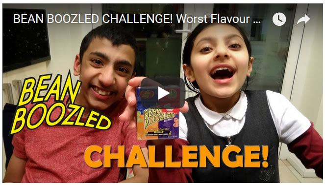 BEAN BOOZLED CHALLENGE! Money Saving Kids Indoor Activity 