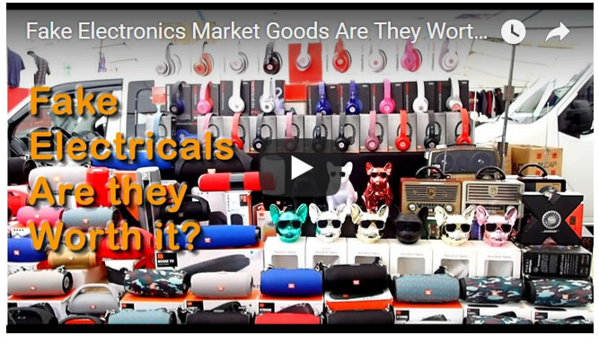 Fake Electronics Market Goods Are They Worth it? Testing Beats Headphones and Karaoke Mike