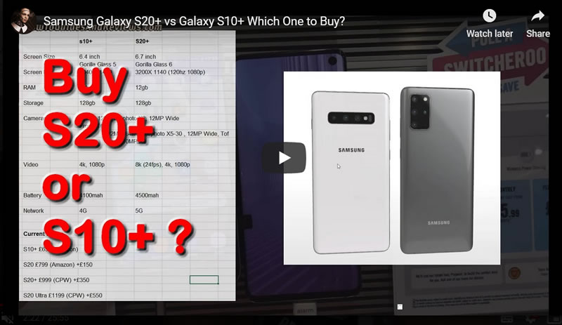 Samsung Galaxy S20+ vs Galaxy S10+ Which One to Buy?