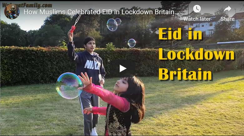 How Muslims Celebrated EID in Lockdown Britain 2020 - UK