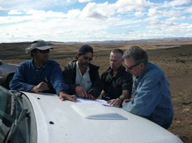 David Morgan and David Smith in Argentina