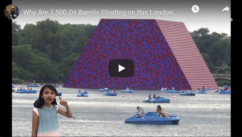 Why Are 7,500 Oil Barrels Floating on this London Lake?