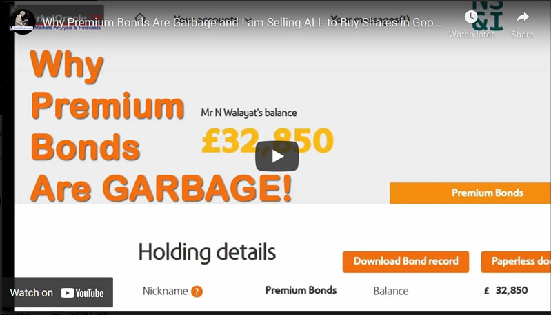 Why Premium Bonds Are Garbage and I am Selling ALL to Buy Shares in Google (Alphabet)