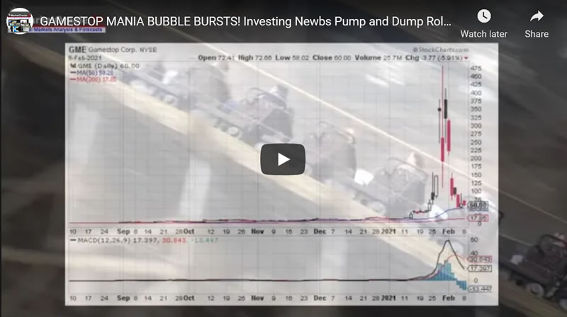 GAMESTOP MANIA BUBBLE BURSTS! Investing Newbs Pump and Dump Roller coaster Ride