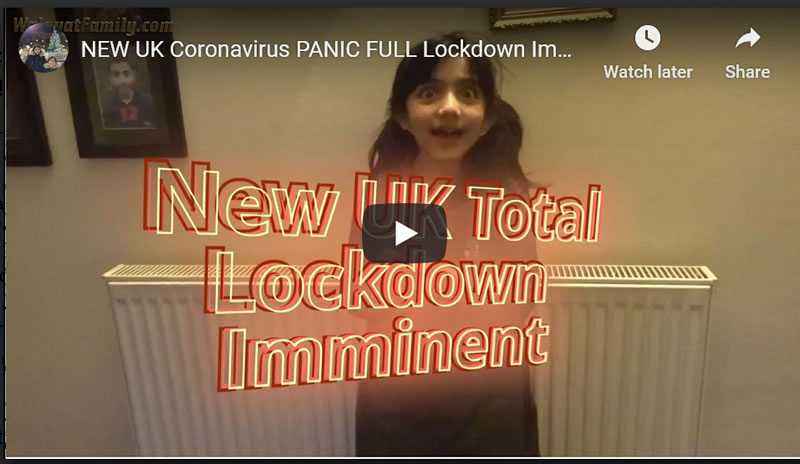 NEW UK Coronavirus PANIC FULL Lockdown Imminent, All Schools to Close! GCSE Exams Cancelled!