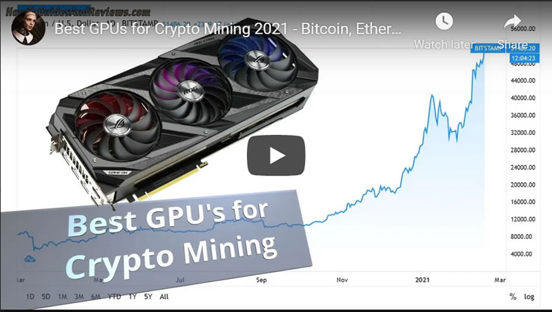 Best GPUs for Crypto Mining 2021 - Bitcoin, Ethereum, Ripple etc.