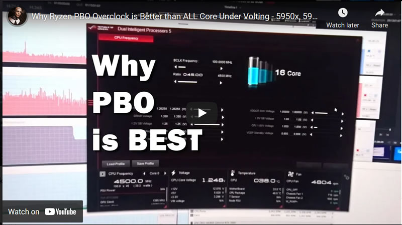 Why Ryzen PBO Overclock is Better than ALL Core Under Volting - 5950x, 5900x, 5800x, 5600x Despite Benchmarks