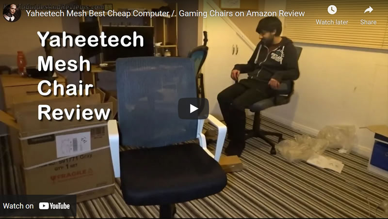 Yaheetech Mesh Best Cheap Computer /. Gaming Chairs on Amazon Review 