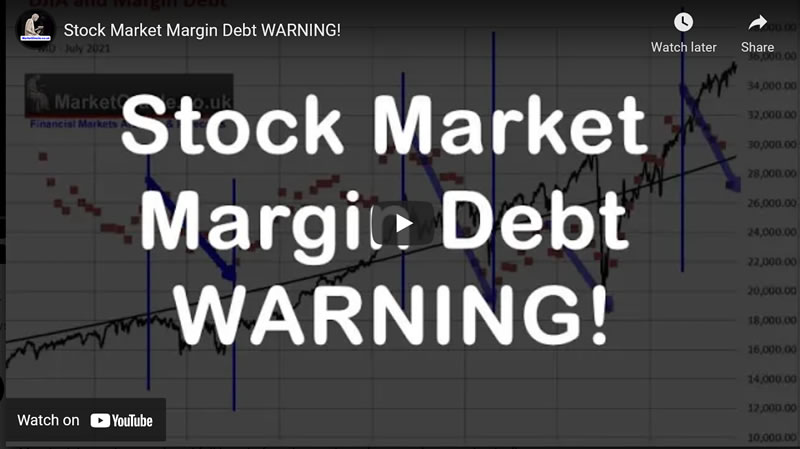 Stock Market Margin Debt WARNING!
