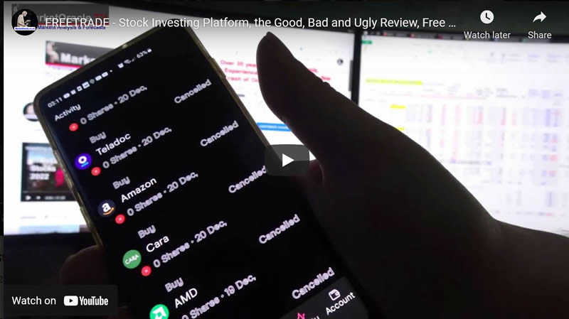 FREETRADE - Stock Investing Platform, the Good, Bad and Ugly Review, Free Shares, Cancelled Orders