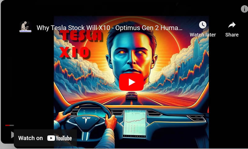 Why Tesla Stock Will X10 - Optimus Gen 2 Humanoid Robot 