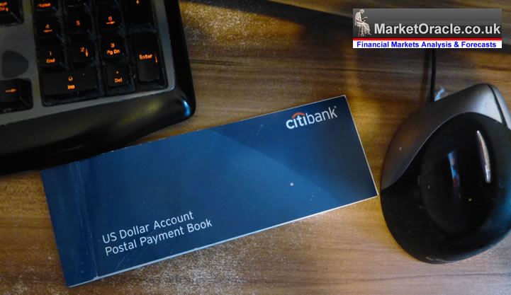 Citibank forex account