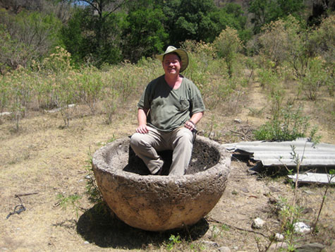 This old silver mill was powered by slave muscle and water from a local river.