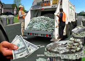 Washington is dead set on turning your cash into trash!