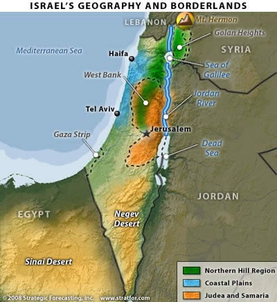 Israel's Geography and Borderlands