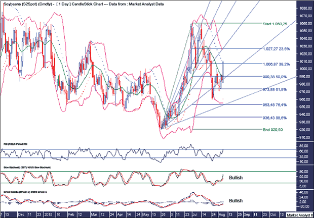 Soybeans Daily Chart