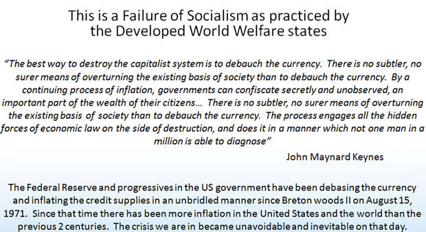 This is the failure of socialism...