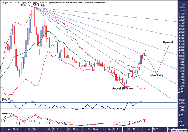 Sugar Monthly Chart