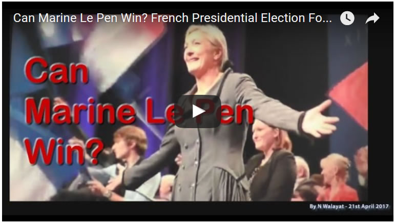 Can Marine Le Pen Win? French Presidential Election Forecast 2017 