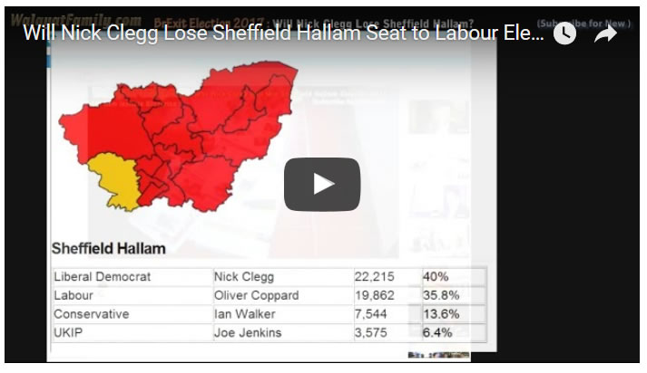 Can Labour Win Nick Clegg's Sheffield Hallam Seat in Election 2017?