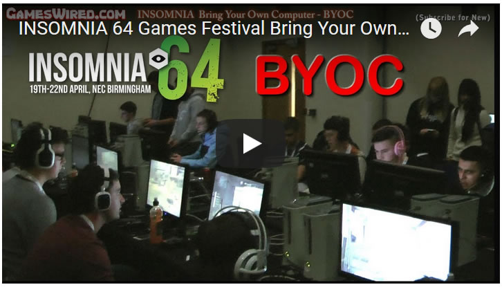 INSOMNIA 64 Games Festival - Bring Your Own Computer (BYOC)