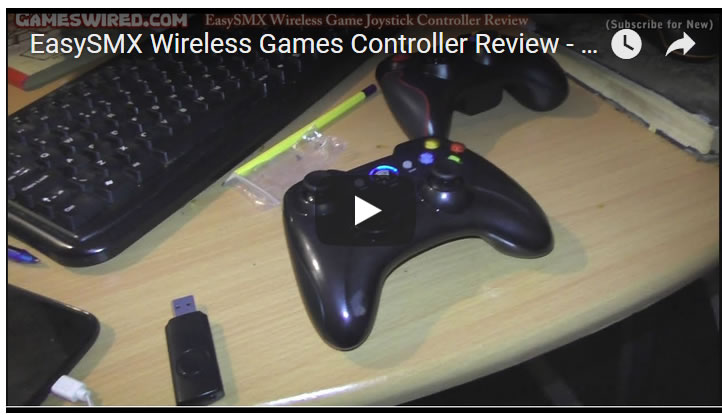 EasySMX Wireless Games Controllers Review - KC-8236-EU and ESM67-0002FRA