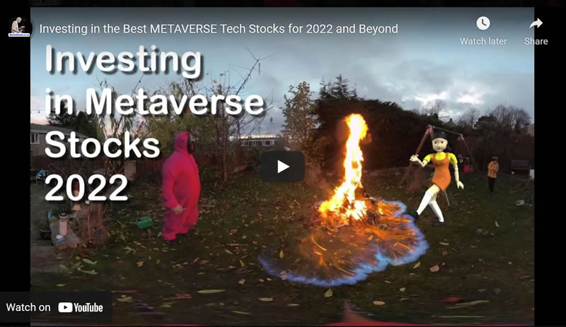 Investing in the Best METAVERSE Tech Stocks for 2022 and Beyond