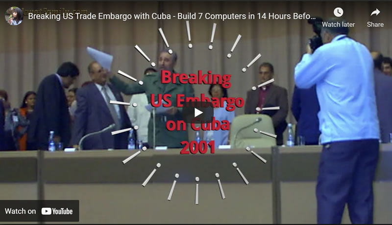 Breaking US Trade Embargo with Cuba - Build 7 Computers in 14 Hours Before Ship Sales Challenge