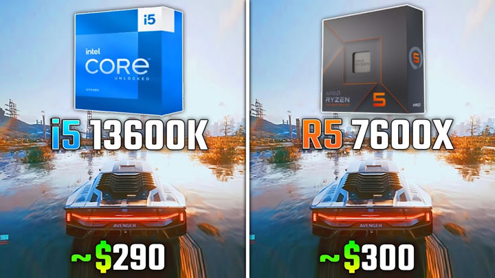 AMD Ryzen 5 7600X Vs Intel Core I5-13600K: Mid-Tier Battle Of The