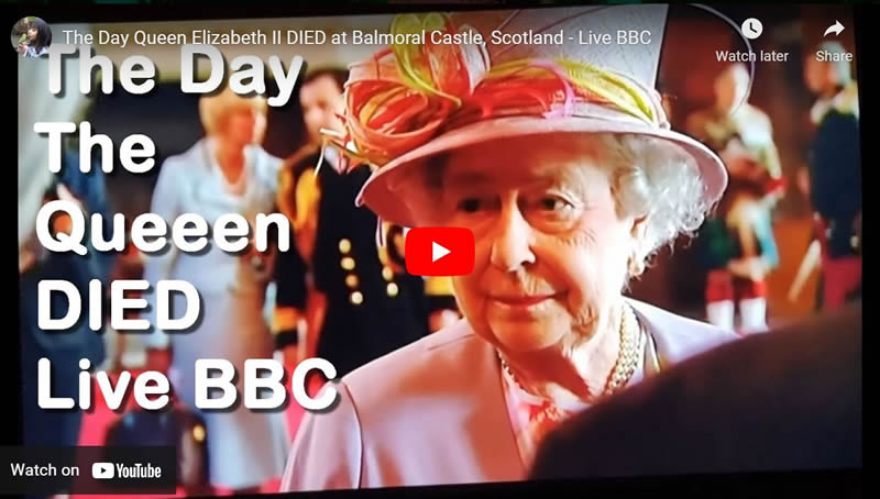 The Day Queen Elizabeth II DIED at Balmoral Castle, Scotland - LIve BBC