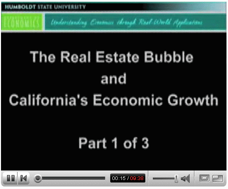 Real Estate Bubbles and California's Economic Growth, Part 1